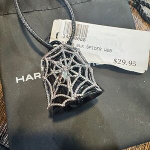 Harley-Davidson Black and Silver Spider Web Guardian Bell